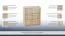 Chest of drawers Tandil 02, Colour: Oak Sonoma - 70 x 60 x 31 cm (h x w x d)