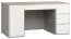 Desk Bellaco 06, Colour: Grey / White - Measurements: 70 x 140 x 67 cm (H x W x D)