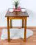 Solid Pine Wood Table | Rustic Oak Finish | Junco 227A | Square | 90 x 60 cm