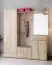 Elegant wardrobe Bratteli 05, color: oak Sonoma - Dimensions: 203 x 180 x 32 cm (H x W x D), with sufficient storage space