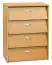 Shoe cabinet Pamanukan 09, Colour: alder - Measurements: 82 x 60 x 35 cm (H x W x D)