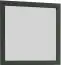 Mirror Segnas 04, Colour: Green - 82 x 82 x 2 cm (h x w x d)