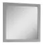 Mirror Segnas 04, Colour: Grey - 82 x 82 x 2 cm (h x w x d)