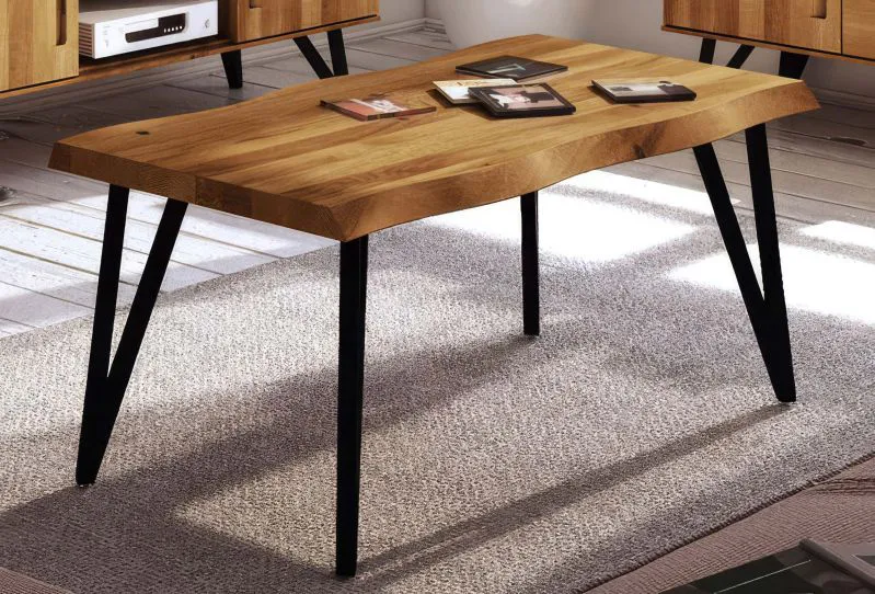 Masterton 25 Coffee Table | Solid Oiled Wild Oak | 80 x 80 x 49 cm | Premium Design