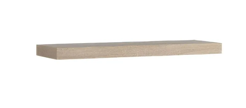 Suspended Rack "Temerin" | Sonoma Oak 29b | 80 x 26 cm | Modern Wall Shelf
