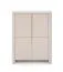 Chest of Drawers Vytgarth 03 | 132 x 103 x 39 cm | Cashmere | Handleless | 2 Doors | 8 Compartments | Highboard