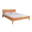 Double bed Timaru 01 solid oiled core beech - Lying area: 200 x 200 cm (w x l)