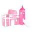 Tower Fabric Set - Color: Pink