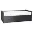 Children's bed / Kid bed Marincho 87 incl. 2nd berth, Colour: Black - Lying area: 90 x 200 cm