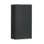 Wall cabinet with two compartments Möllen 03, color: grey - Dimensions: 60 x 30 x 25 cm (H x W x D), with push-to-open function