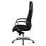 High-quality executive chair with high backrest Apolo 64, color: black / chrome