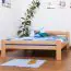 Youth bed "Easy Premium Line" K4, solid beech wood, clearly varnished - 160 x 200 cm