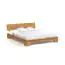 Double bed Tasman 04 solid oiled Wild Oak - Lying area: 200 x 200 cm (w x l)