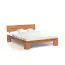 Double bed Tasman 01 solid beech oiled - Lying area: 180 x 200 cm (w x l)