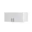 Attachment for Hinged door cabinet / Wardrobe Messini 02 / 03, Colour: White / White high gloss - Measurements: 40 x 92 x 54 cm (H x W x D)