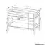 Children's bed / Bunk bed Niklas 01, solid wood, Colour: White - Lying surface: 90 x 190 cm (w x l)