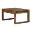 Coffee table Wooden Nature 14 solid oiled wild oak - 100 x 65 x 46-65 cm (W x D x H)