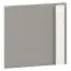 Front for kids room - Shelf Greeley 06, Colour: Platinum Grey - Measurements: 35 x 37 x 2 cm (H x W x D)