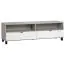 TV base cabinet Pantanoso 36, Colour: Grey / White - Measurements: 56 x 180 x 47 cm (H x W x D)