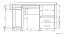 Desk Banjaran 21, Colour: Alder - Measurements: 76 x 133 x 60 cm (H x W x D)