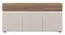 Chest of drawers Papauta 21, Colour: Cashmere / Dark Oak - Measurements: 86 x 176 x 45 cm (H x W x D)