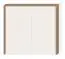 Frame for sliding door wardrobe / wardrobe Gataivai 05 and 06, Colour: Walnut