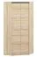 Corner Wardrobe Mochis 04 | Hinged Door Cabinet | Sonoma Oak Light | 2 Doors | 6 Compartments | 200 x 82 x 82 cm