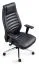 Black Tamest 115 Swivel Chair | Height Adjustable | Genuine Leather | 116-125 x 64 x 66 cm