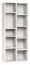 Shelf Bellaco 48, Colour: White - Measurements: 187 x 76 x 38 cm (h x w x d)