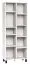 Shelf Pantanoso 23, Colour: White - Measurements: 195 x 76 x 38 cm (H x W x D)