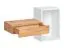 Wall Panel with Mirror & Drawer Pollestad 01 | Oak Wotan/White | 170 x 100 x 30 cm | Modern Entryway Storage