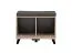 Storage Bench with Tilt Door | Oak Grey & Grey | Upholstered Seat | 52.5 x 68 x 35 cm | Vracar 07