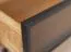 TV Base Cabinet Salleron 05 | Solid Oiled Wild Oak | Natural/Black | 54 x 160 x 50 cm | Modern Design
