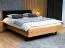 Double bed Ordino 03 solid oiled oak - Lying surface: 160 x 200 cm (W x L)