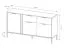 Living Room Furniture Set Raoued A, 4 Pieces | Anthracite | Modern Design | Metal Legs