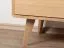 TV Base Cabinet Solid Oak Natural Aurornis 61 | 84 x 142 x 40 cm | Modern Storage Solution