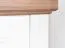 Coffee Table Lotofaga 14 | White / Walnut | 110 x 61 x 40 cm | Modern Living Room Table
