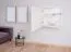 Wall Cabinet Fardalen 09 | White | 60 x 60 x 30 cm | 2 Compartments | Modern Push-to-Open Design