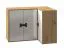 Corner Chest of Drawers for Youth Room Garian 09 | Oak, White & Grey | 86 x 120 x 81 cm | Modern Storage