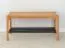 Shoe rack | solid wood | shoe bench | shelf with metal rungs | oiled oak | color: oak | 83 x 33 x 40 cm | Seille 06
