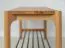 Shoe rack | solid wood | shoe bench | shelf with metal rungs | oiled oak | color: oak | 83 x 33 x 40 cm | Seille 06
