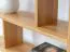 Shelf | solid wood | 6 compartments | oiled oak | color: oak | 93 x 28 x 100 cm | Seille 07