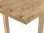 Temerin 36 extendable dining table, Artisan oak, 135-175 x 80 cm, particularly stable and precise construction, ABS edges, modern style, quick to assemble