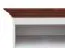 Gyronde 10 TV base cabinet, solid pine wood wood wood wood wood, Colour: White / Walnut - 53 x 167 x 53 cm (H x W x D)