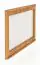 Mirror Rolleston 23 solid beech oiled - Measurements: 64 x 110 x 3 cm (H x W x D)