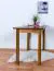 Solid Pine Wood Table | Rustic Oak Finish | Junco 227A | Square | 90 x 60 cm