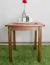 Solid Pine Table | Oak Color | 70 x 70 cm | Rectangular | Sturdy & Modern | Easy Assembly
