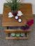 Nightstand Solid Pine Wood Oak Color 002 | 2 Drawers | 43 x 43 x 33 cm | Sturdy & Modern Bedside Table