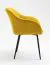 Maridi 251 chair, color: yellow - Dimensions: 81 x 57 x 61 cm (H x W x D)
