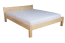 Futon bed / solid wood bed solid pine solid wood natural A1, incl. slatted frame - dimensions 160 x 200 cm